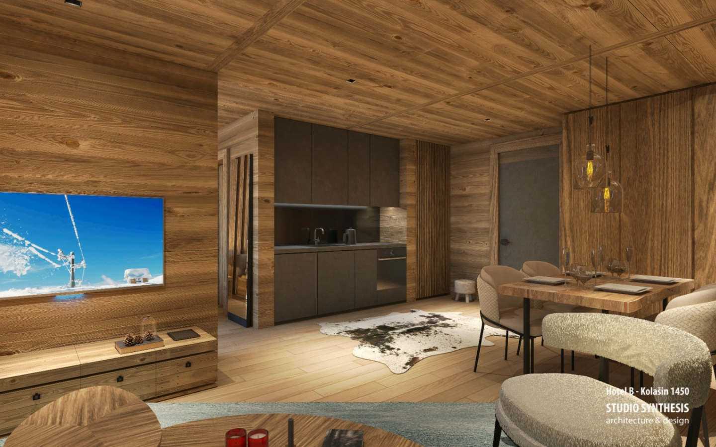 1-bedroom Apartment In Kolasin 1450 Ski Center (montenegro), Spain (45 M²)