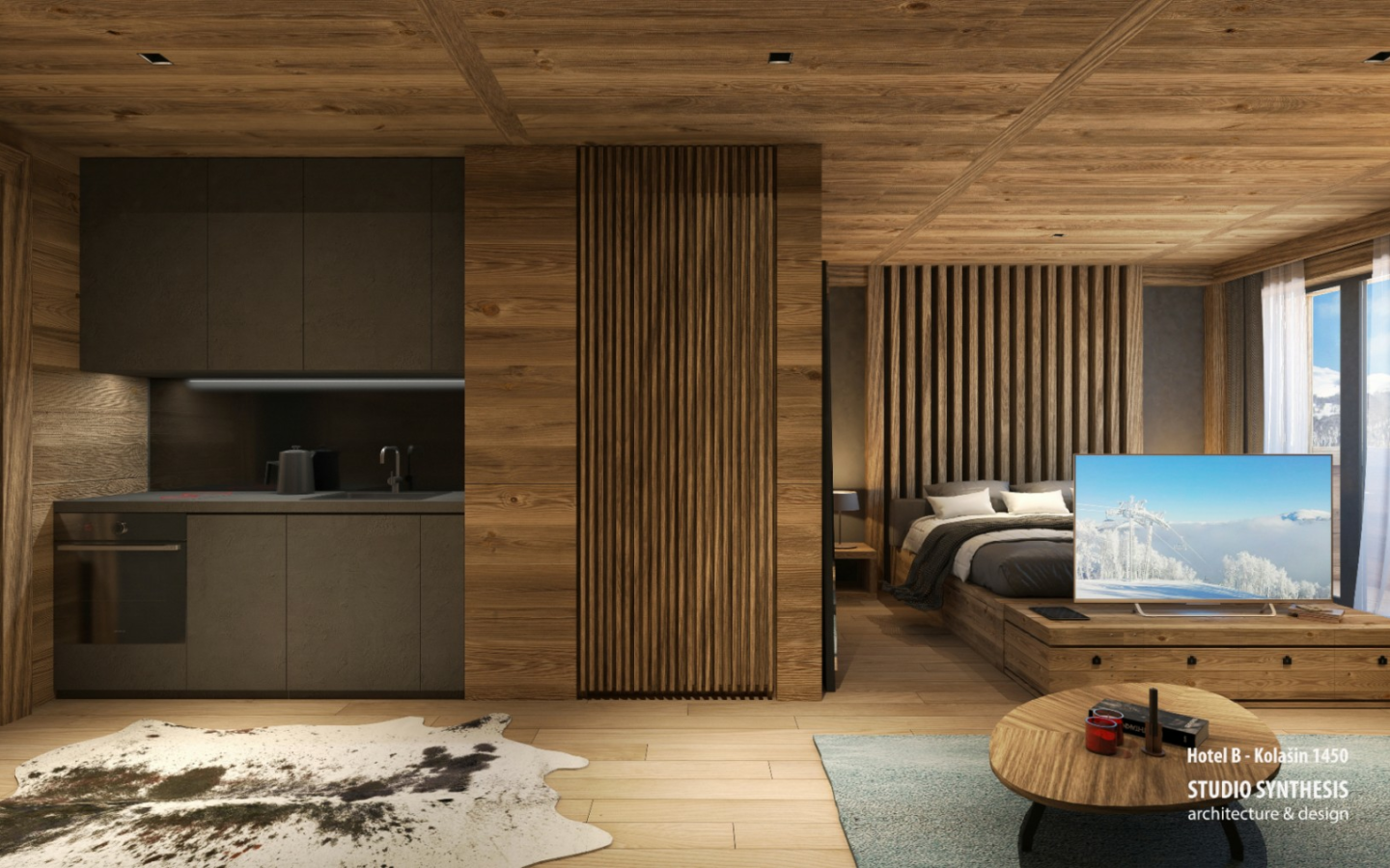 1-bedroom Apartment In Kolasin 1450 Ski Center (montenegro), Spain (45 M²)