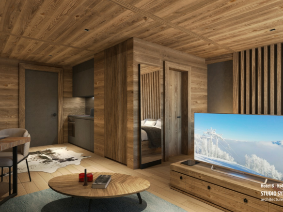 1-bedroom Apartment In Kolasin 1450 Ski Center (montenegro), Spain (45 M²)