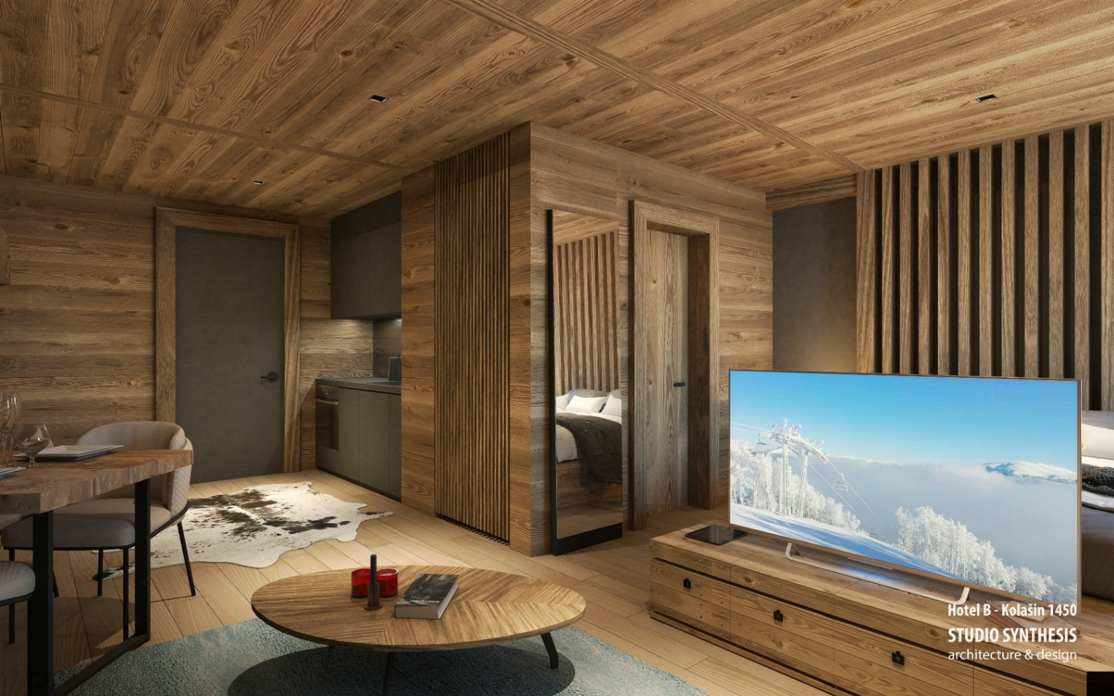 1-bedroom Apartment In Kolasin 1450 Ski Center (montenegro), Spain (45 M²)