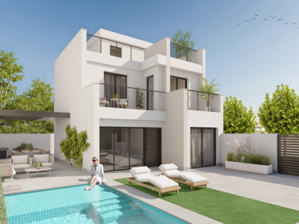 3-bedroom Villa In Los Alcázares, Spain (269 M²)