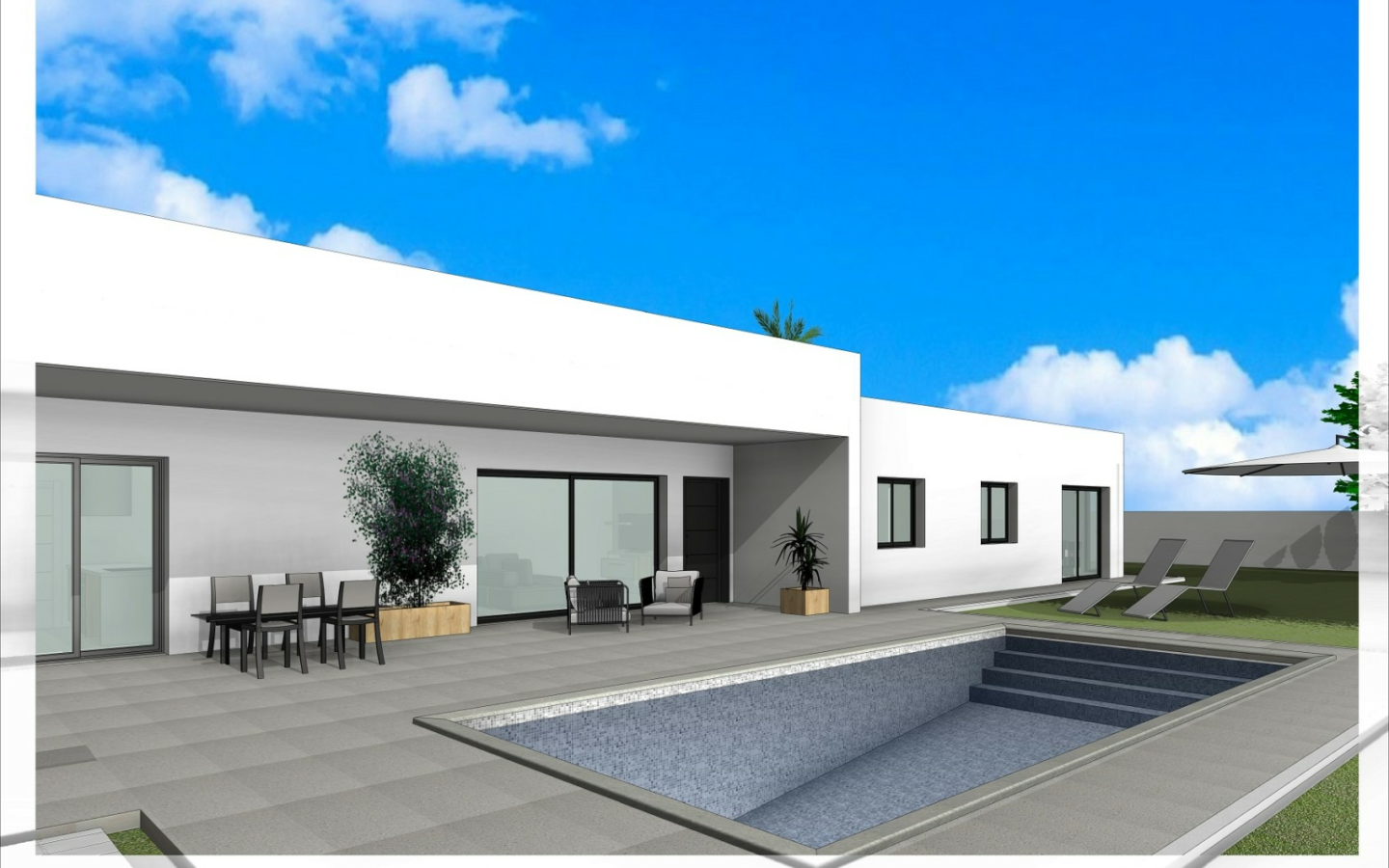 3-bedroom Detached Villa In Aspe, Spain (164 M²)