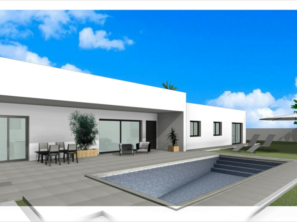 3-bedroom Detached Villa In Aspe, Spain (164 M²)