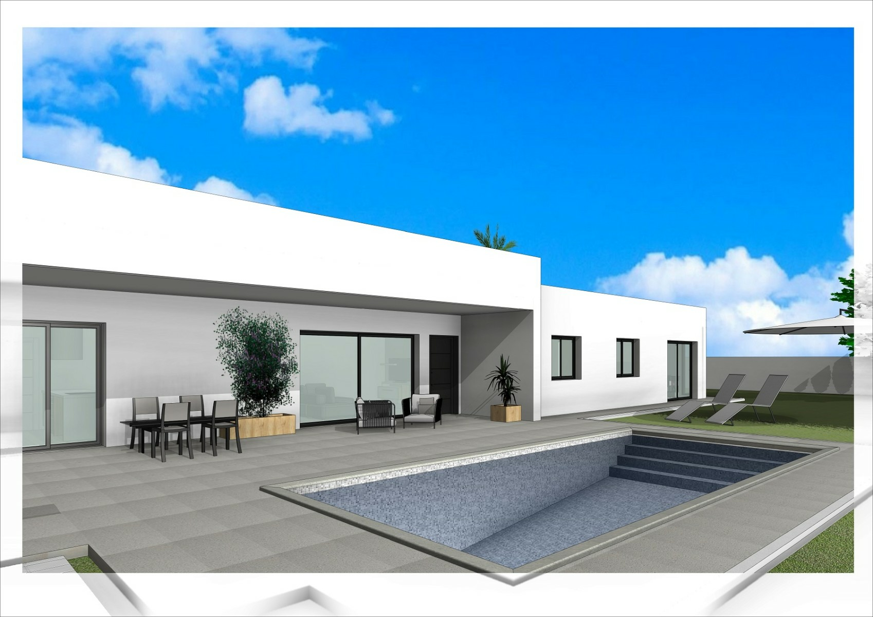 3-bedroom Detached Villa In Aspe, Spain (164 M²)