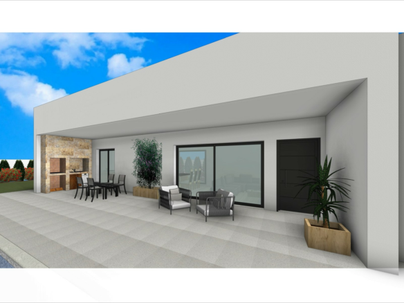 3-bedroom Detached Villa In Aspe, Spain (164 M²)