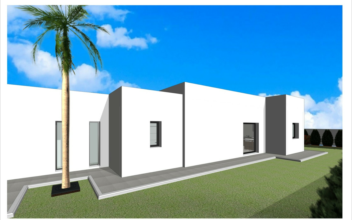 3-bedroom Detached Villa In Aspe, Spain (164 M²)