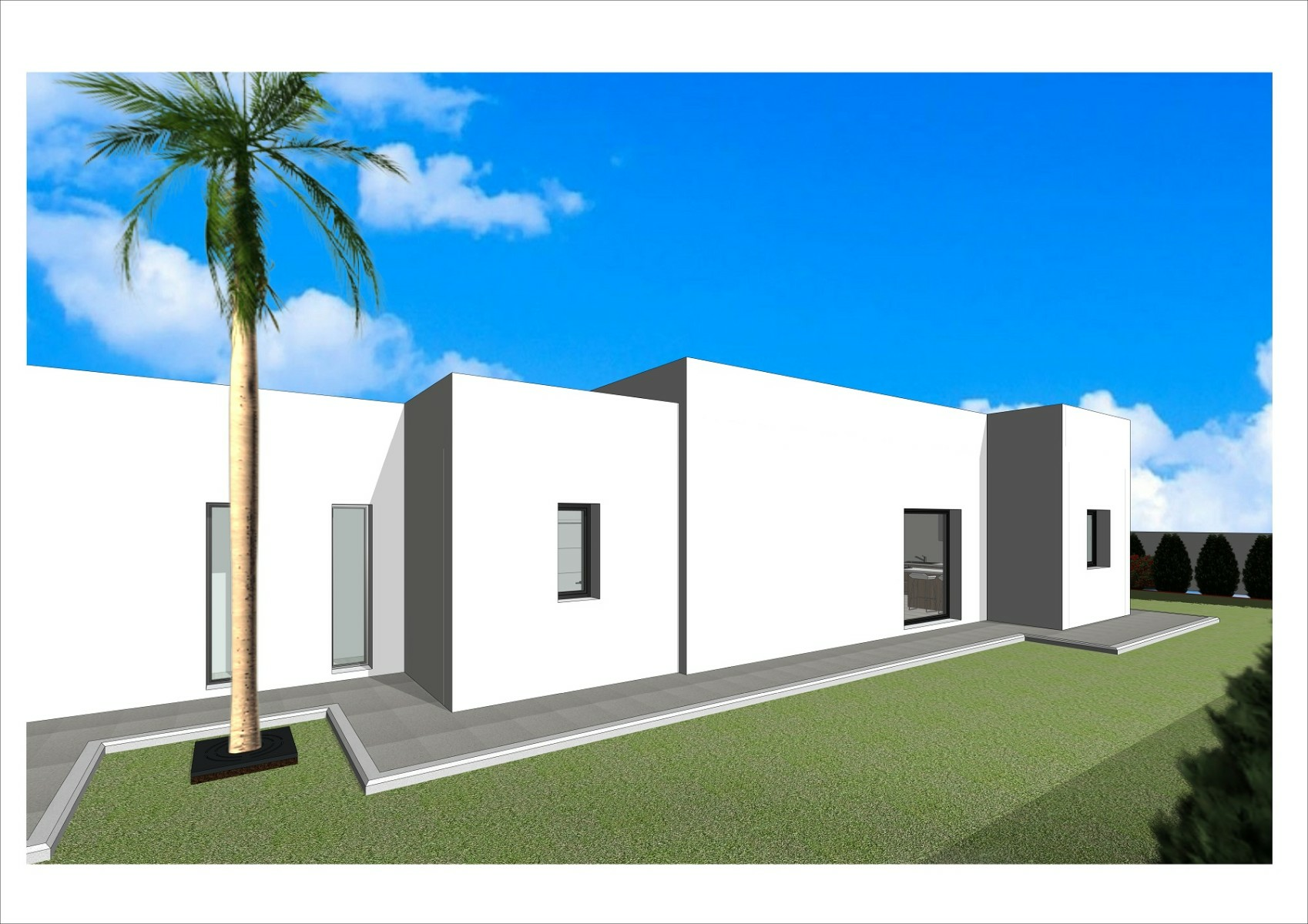 3-bedroom Detached Villa In Aspe, Spain (164 M²)