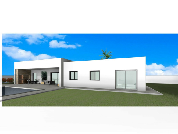 3-bedroom Detached Villa In Aspe, Spain (164 M²)