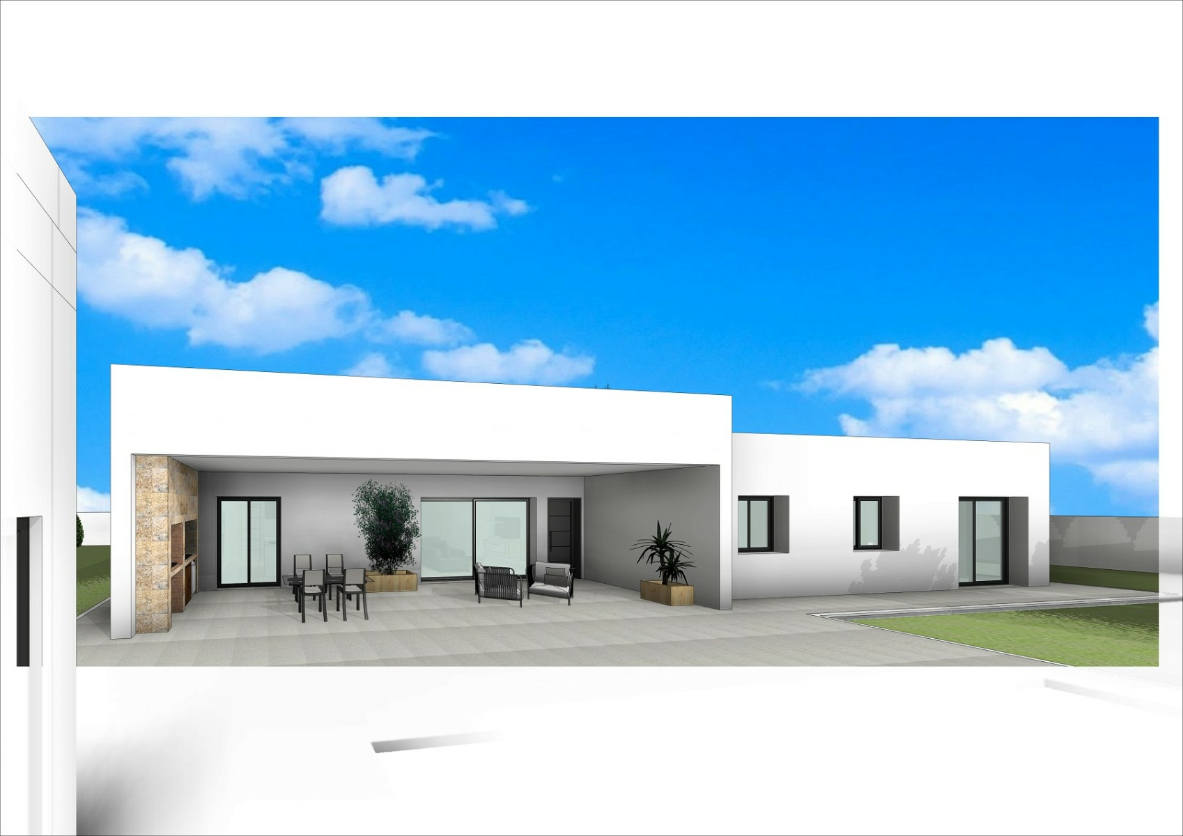 3-bedroom Detached Villa In Aspe, Spain (164 M²)