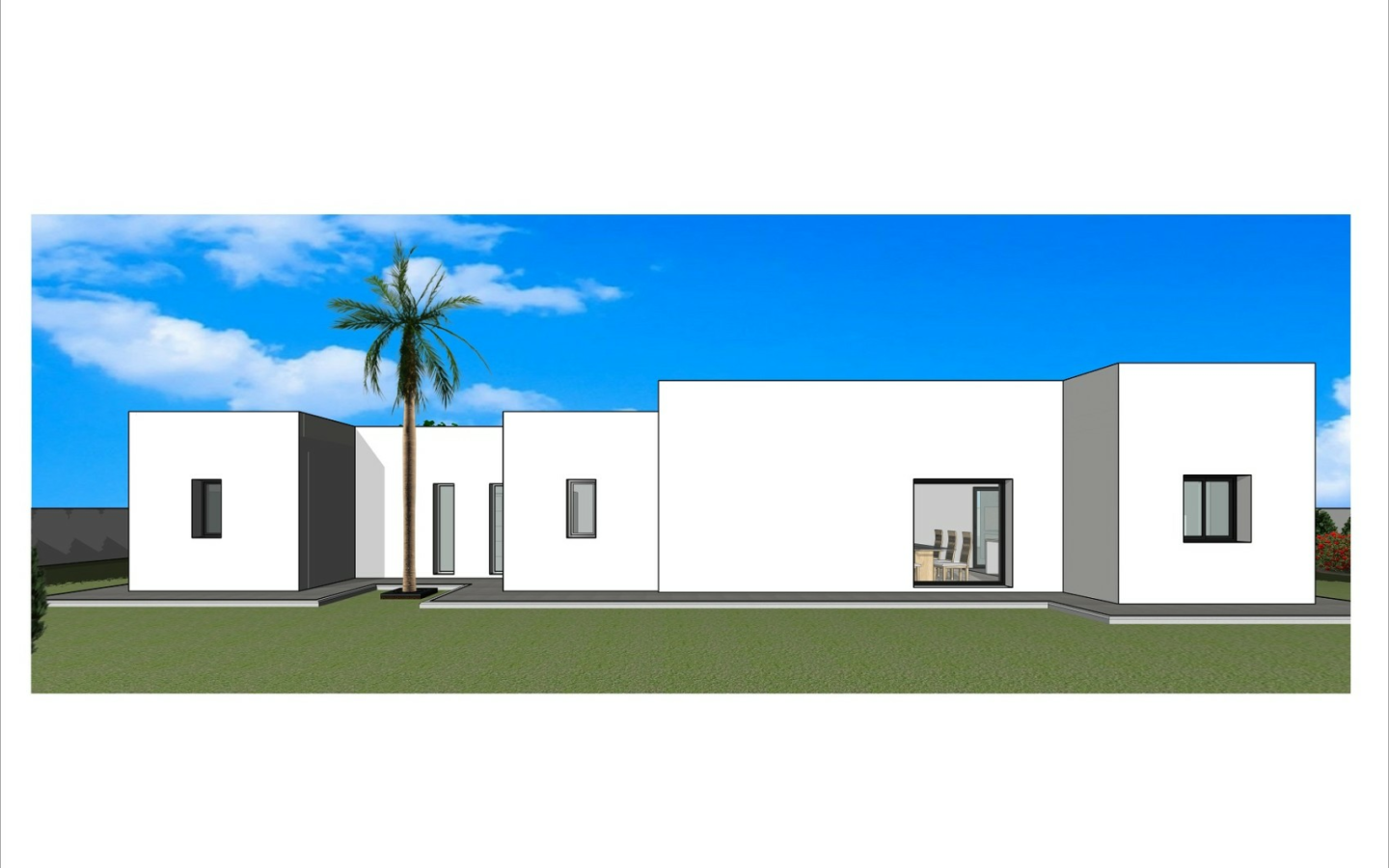3-bedroom Detached Villa In Aspe, Spain (164 M²)