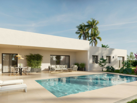 3-bedroom Detached Villa In Aspe, Spain (164 M²)