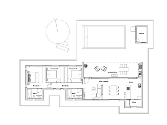 3-bedroom Detached Villa In Aspe, Spain (164 M²)