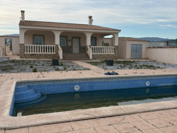 3-bedroom Detached Villa In Monovar, Spain (233 M²)
