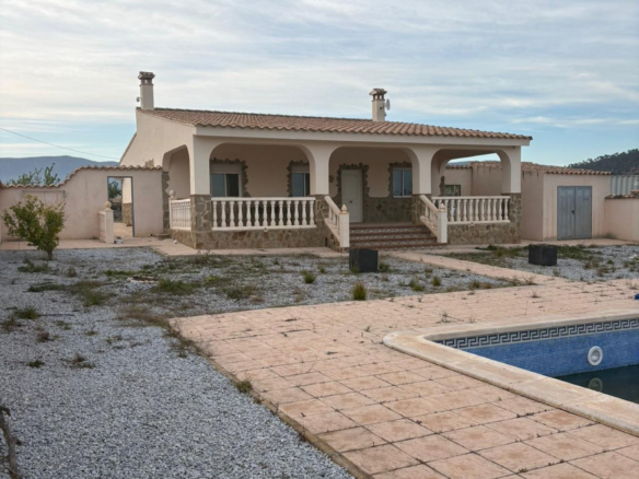 3-bedroom Detached Villa In Monovar, Spain (233 M²)