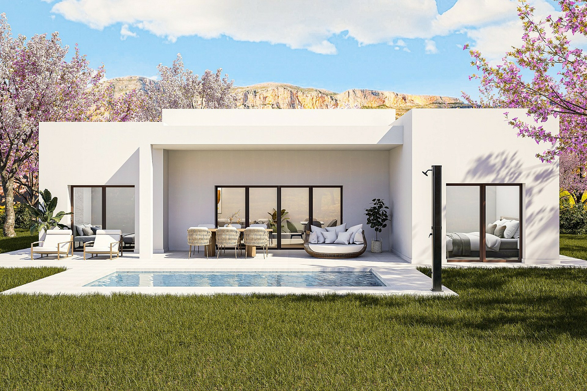 2-bedroom Detached Villa In Torre Del Rico, Spain (86 M²)