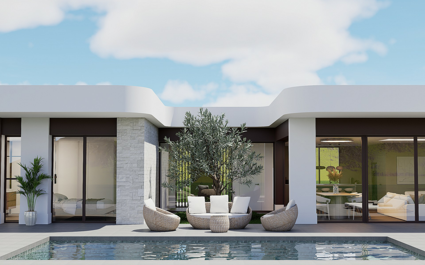 3-bedroom Detached Villa In Pinoso, Spain (190 M²)