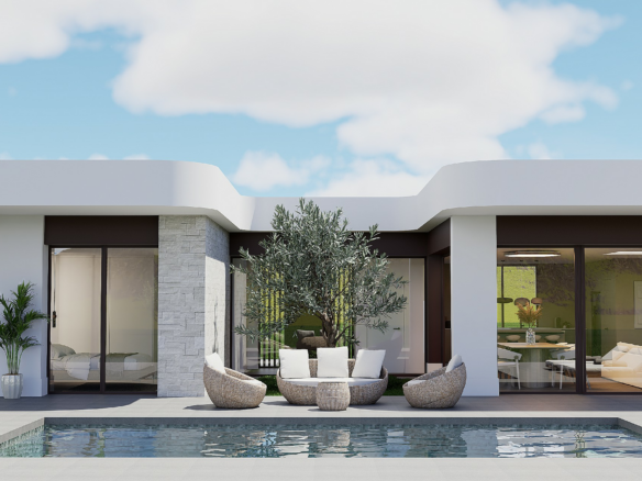 3-bedroom Detached Villa In Pinoso, Spain (190 M²)