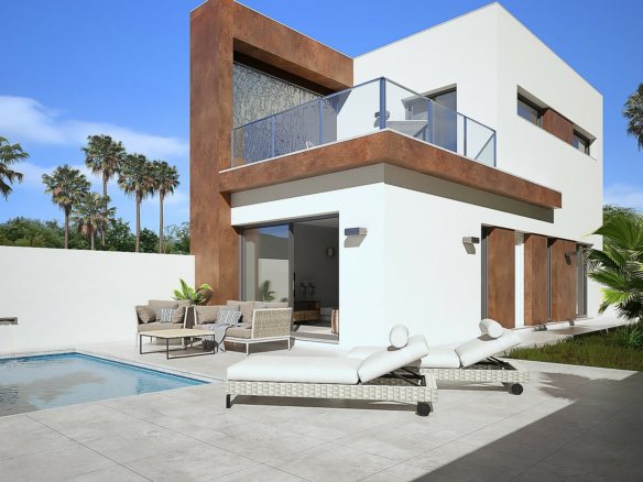 3-bedroom Detached Villa In Daya Nueva, Spain (97 M²)