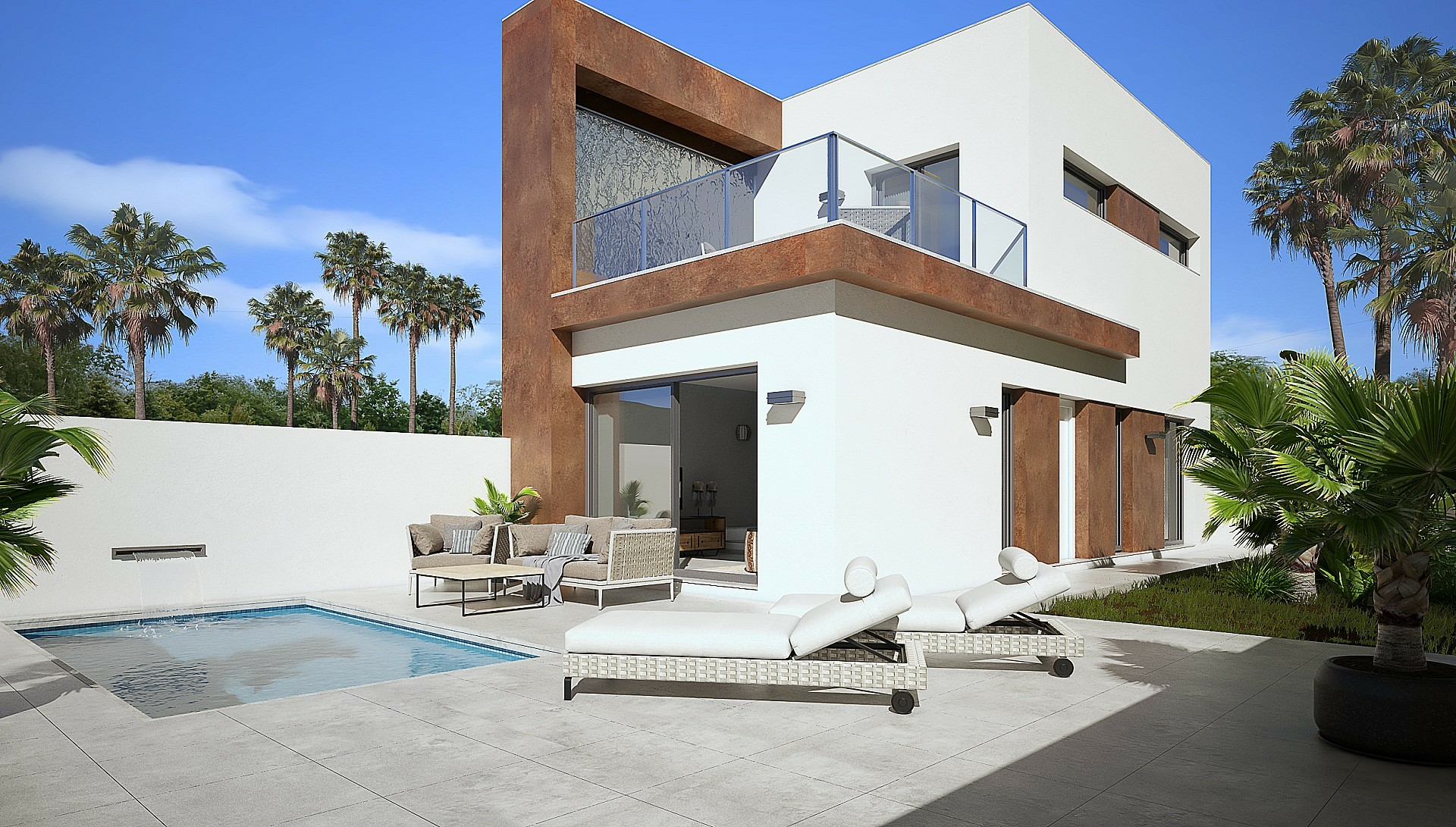3-bedroom Detached Villa In Daya Nueva, Spain (97 M²)