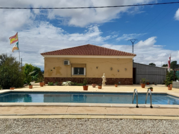 3-bedroom Detached Villa In Pinoso, Spain (160 M²)