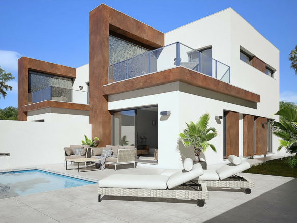 3-bedroom Detached Villa In Daya Nueva, Spain (97 M²)