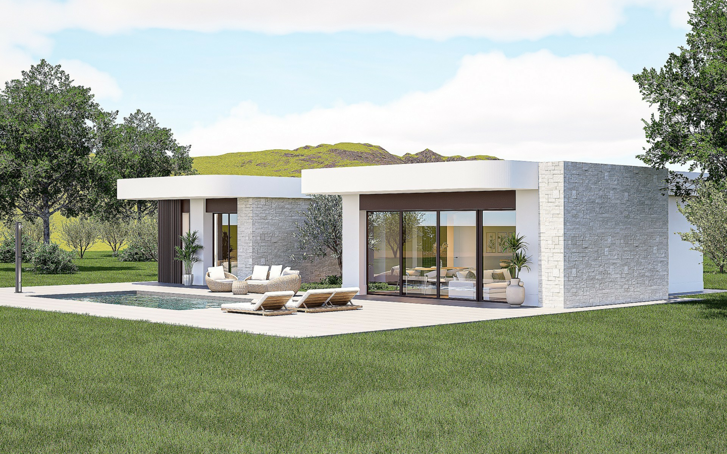 3-bedroom Detached Villa In Pinoso, Spain (190 M²)