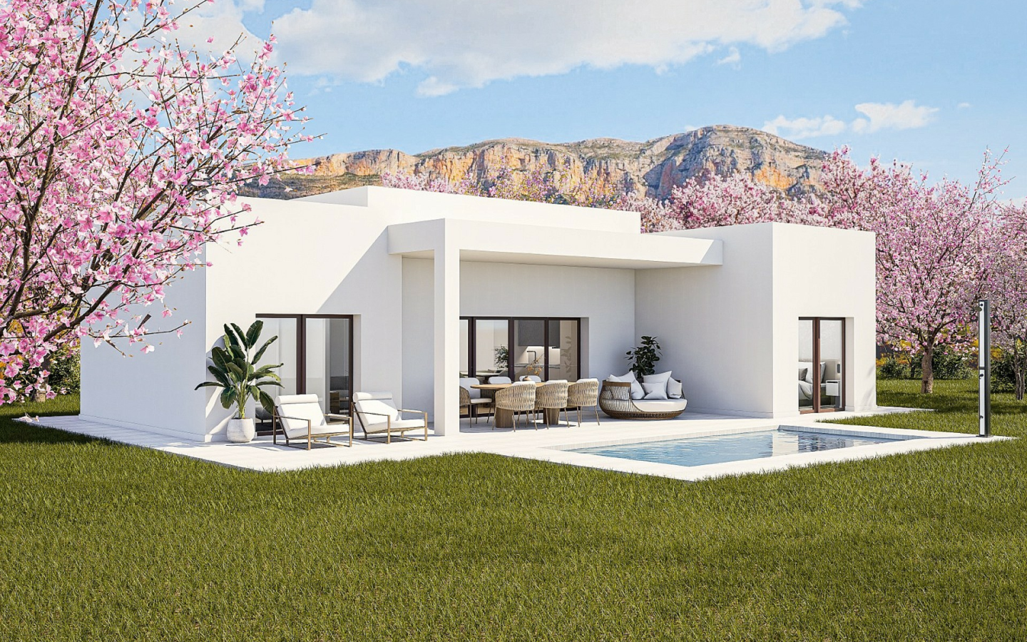 2-bedroom Detached Villa In Torre Del Rico, Spain (86 M²)