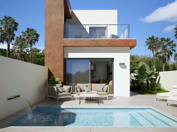 3-bedroom Detached Villa In Daya Nueva, Spain (97 M²)