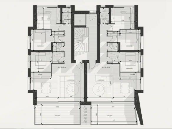 2-bedroom Flat In Vari – Varkiza, Greece (100 M²)