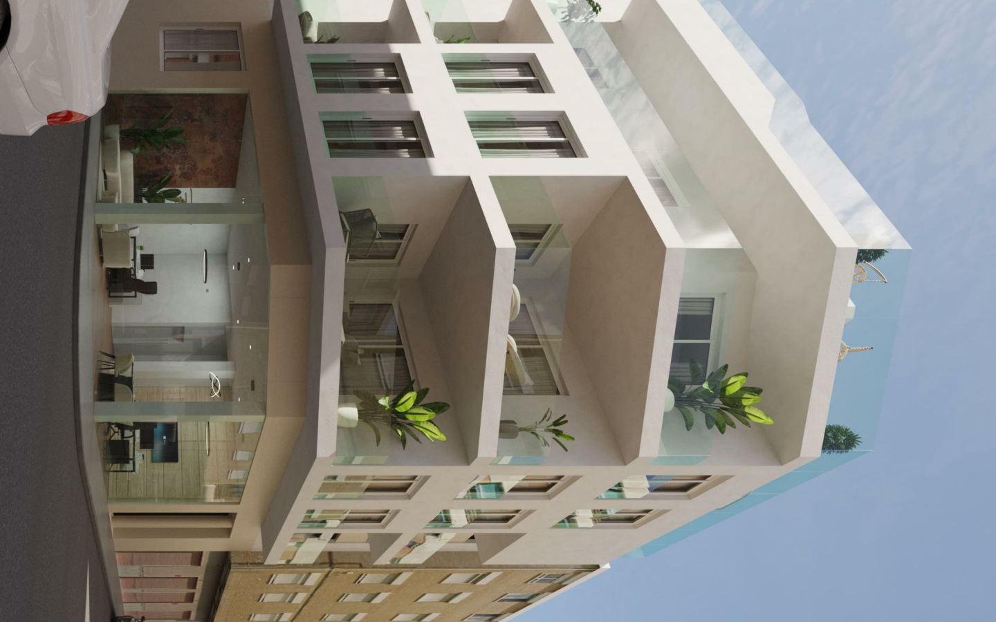 1-bedroom Penthouse In Guardamar Del Segura, Spain (56 M²)