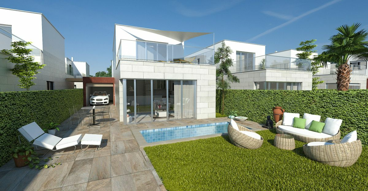 3-bedroom Villa In Los Alcázares, Spain (106 M²)