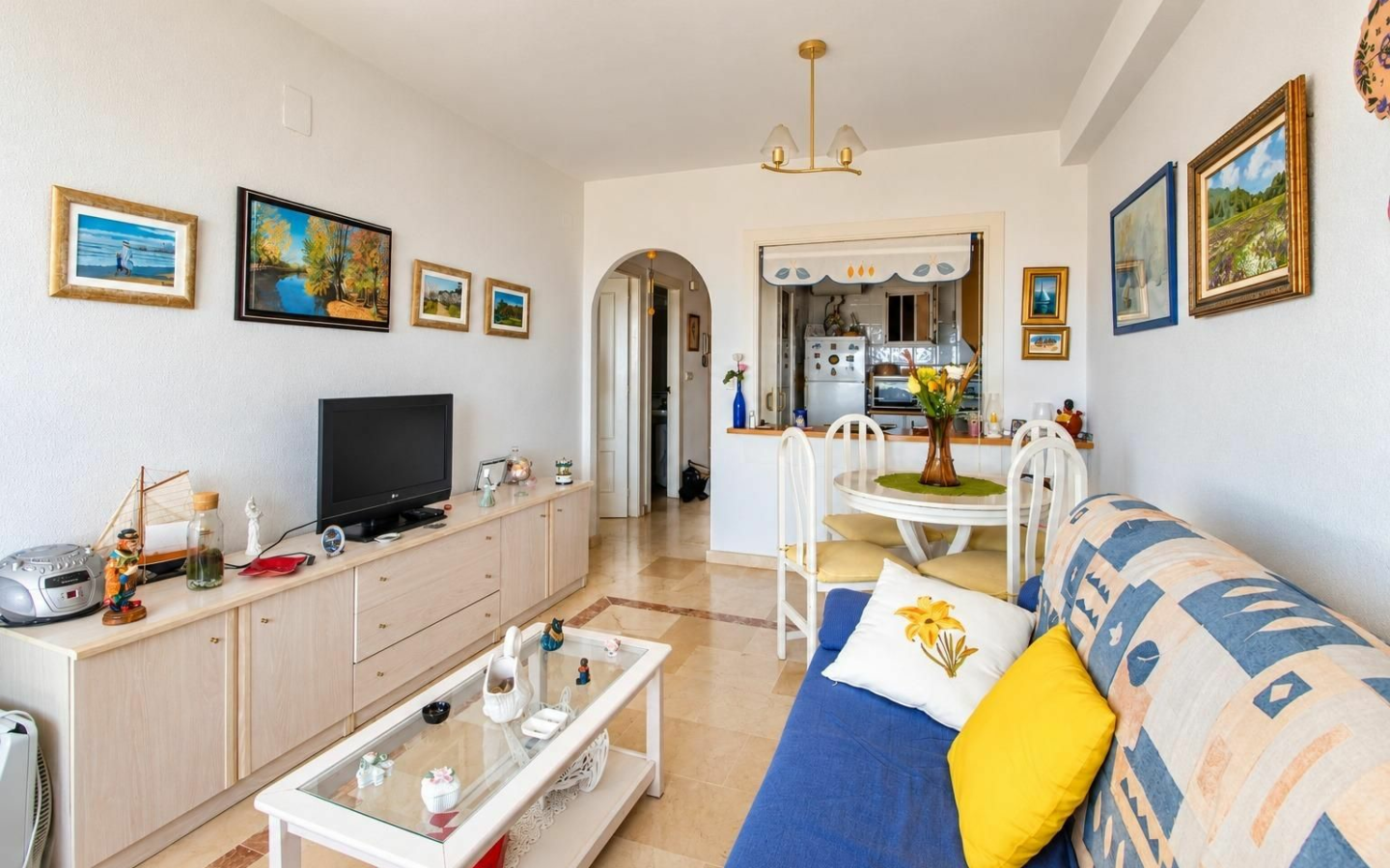 1-bedroom Apartment In Orihuela Costa, Spain (44 M²)