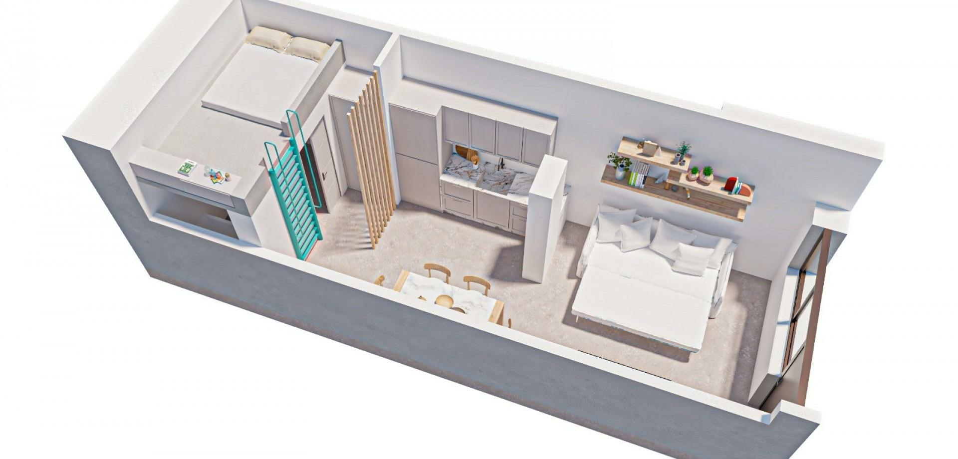 Apartment In Pilar De La Horadada, Spain (31 M²)