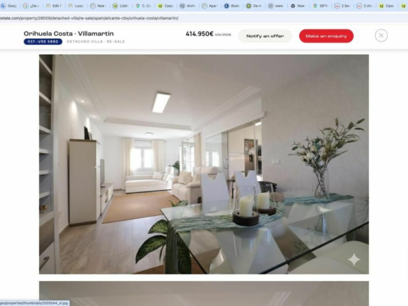 4-bedroom Villa In Orihuela Costa, Spain (270 M² Plot)