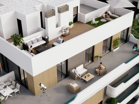 2-bedroom Apartment In Santa Pola, Spain (97 M²)