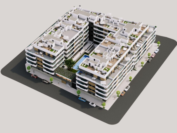 2-bedroom Apartment In Santa Pola, Spain (97 M²)
