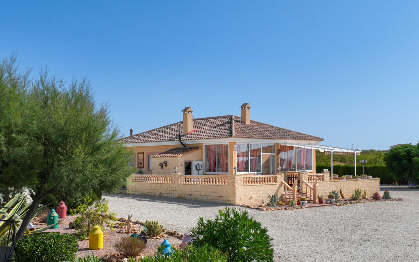 3-bedroom Detached Villa In Pinoso, Spain (158 M²)