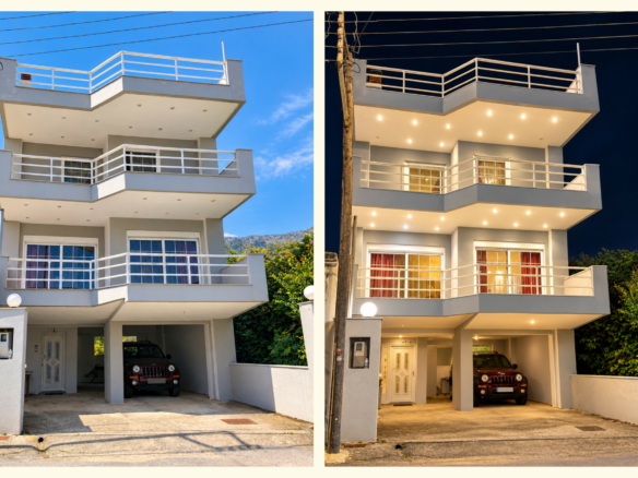 Modern 4-bedroom Townhouse With Panoramic Terrace In Neapoli, Lasithi
