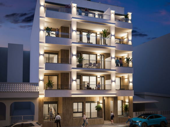 2-bedroom Apartment In Torrevieja, Spain (68 M²)