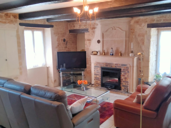 2-bedroom Village House In Bioussac, France (125 M²)