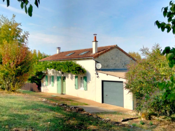 2-bedroom Village House In Bioussac, France (125 M²)