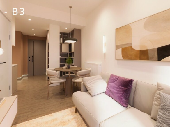 1-bedroom Flat In Kalithea, Greece (39 M²)
