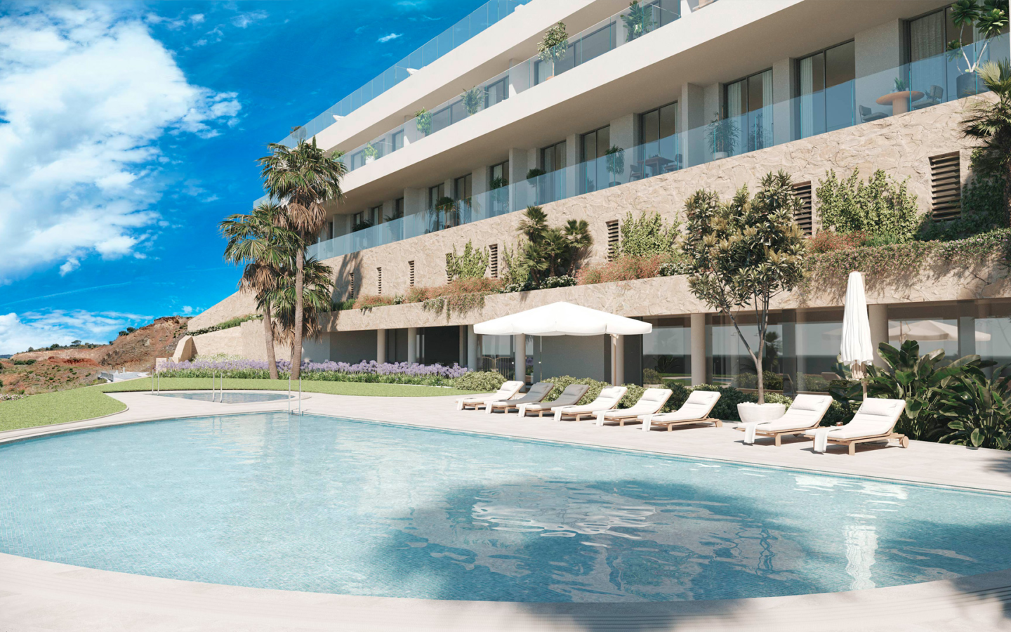 El Higueron Penthouse Oasis By The Golf Course Costa Del Sol – New Development