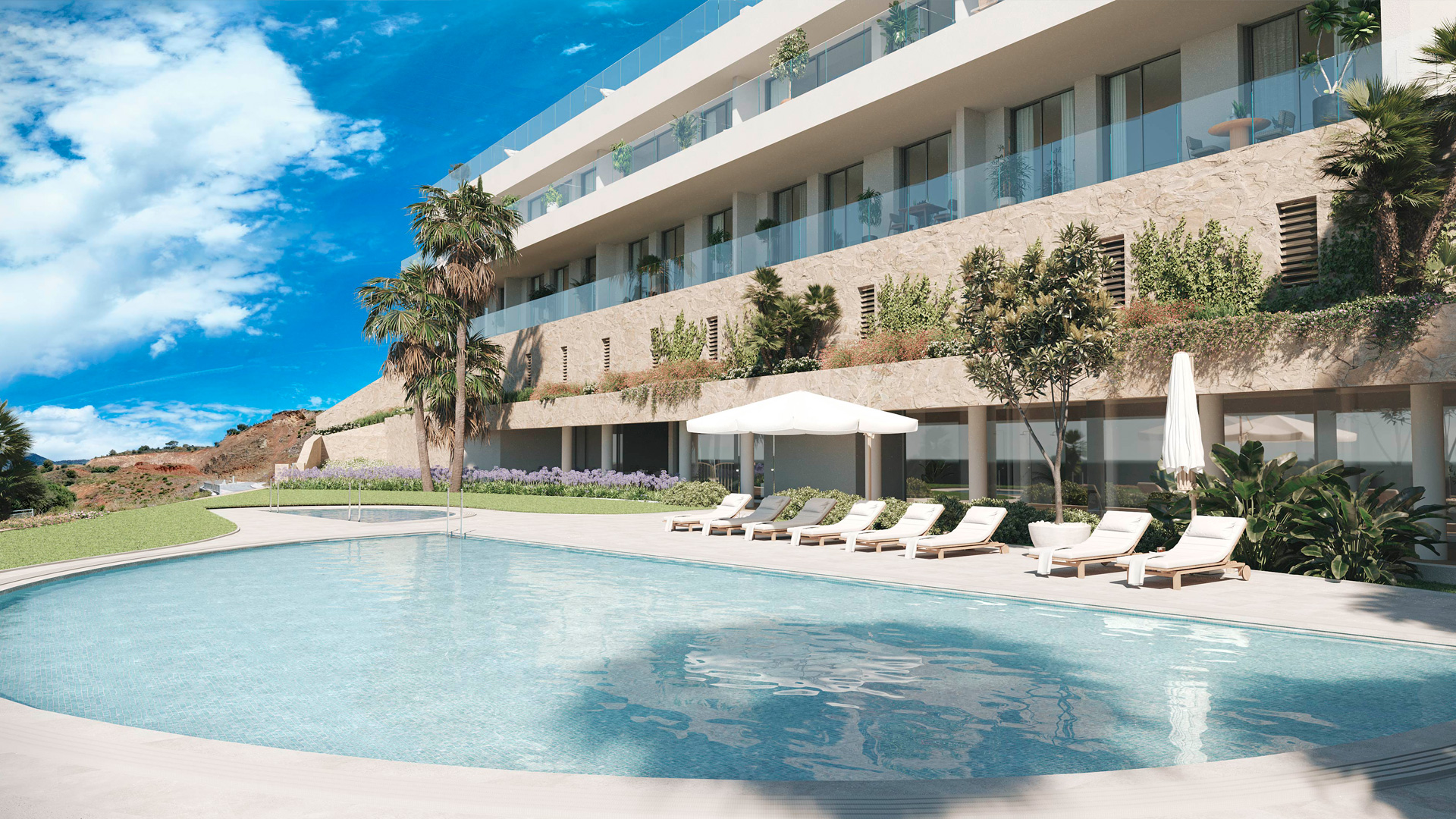 El Higueron Penthouse Oasis By The Golf Course Costa Del Sol – New Development