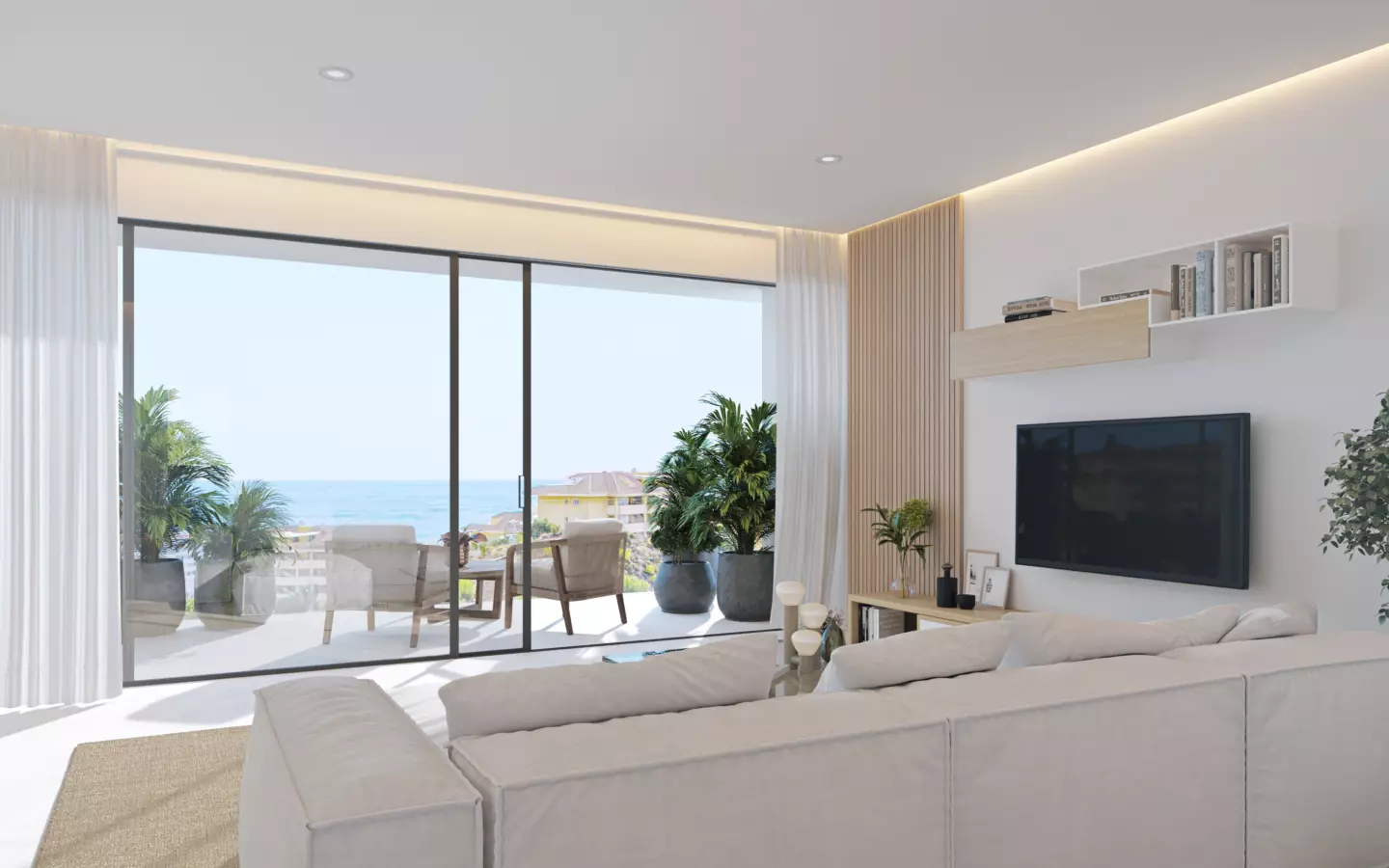 El Higueron Penthouse Oasis By The Golf Course Costa Del Sol – New Development