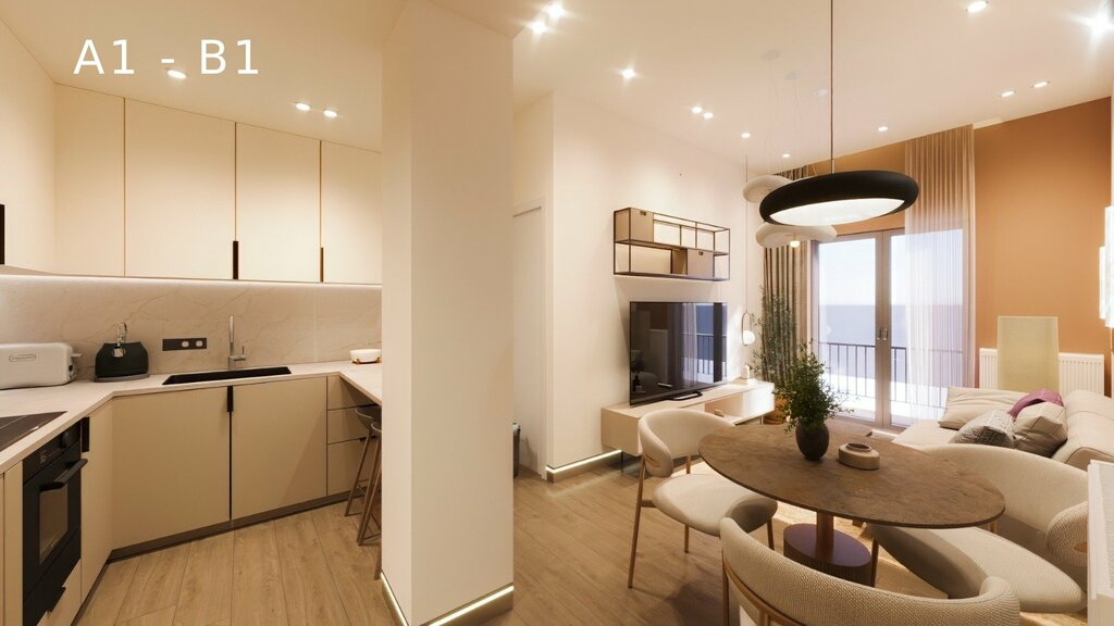 1-bedroom Flat In Kalithea, Greece (39 M²)