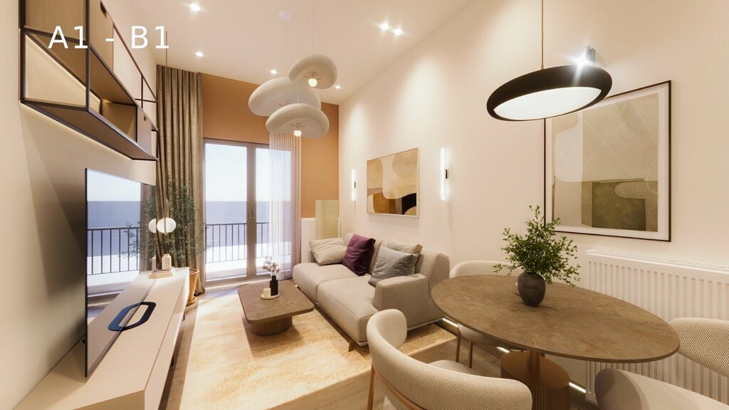 1-bedroom Flat In Kalithea, Greece (39 M²)