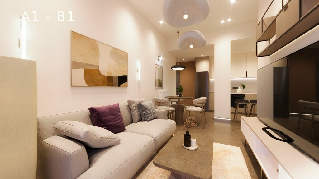 1-bedroom Flat In Kalithea, Greece (39 M²)