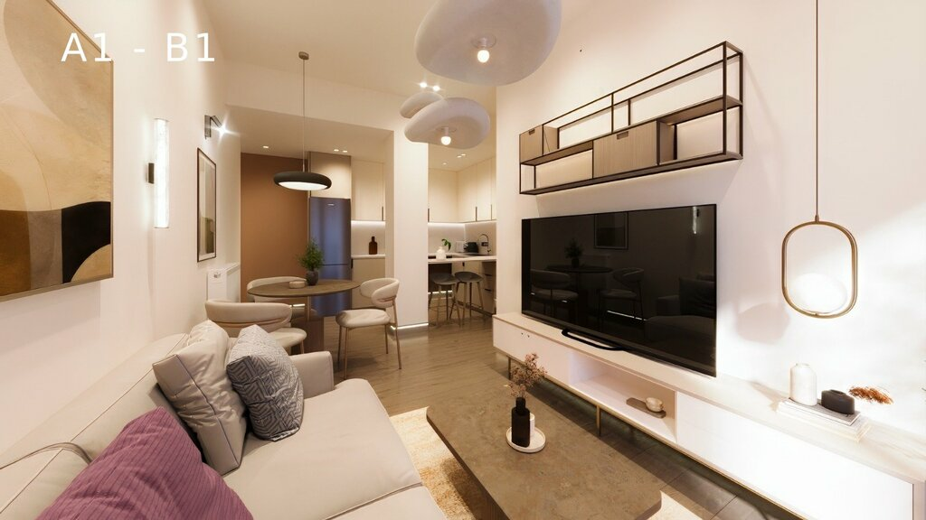 1-bedroom Flat In Kalithea, Greece (39 M²)