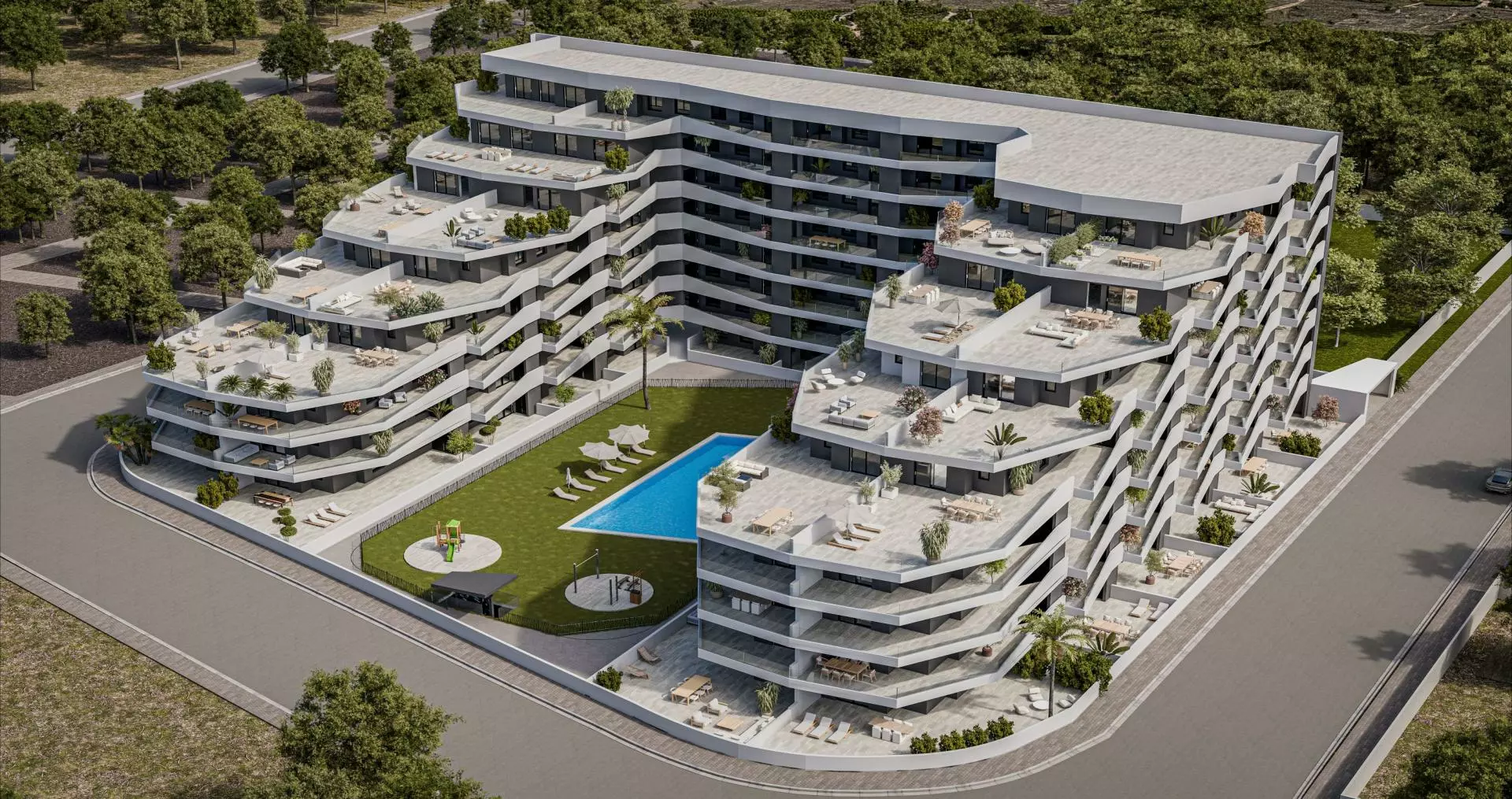 3-bedroom Apartment In San Miguel De Salinas, Spain (80 M²)